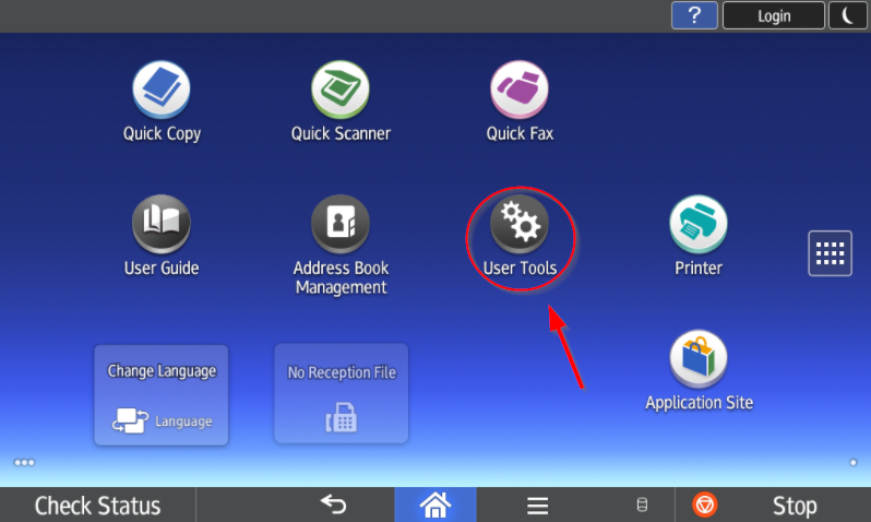 How to enable Fax Forwarding - RICOH Printer - Beznett